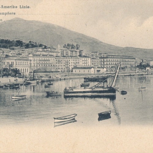 AK, Ajaccio, Hamburg - Amerika Linie, Frankreich (S209)