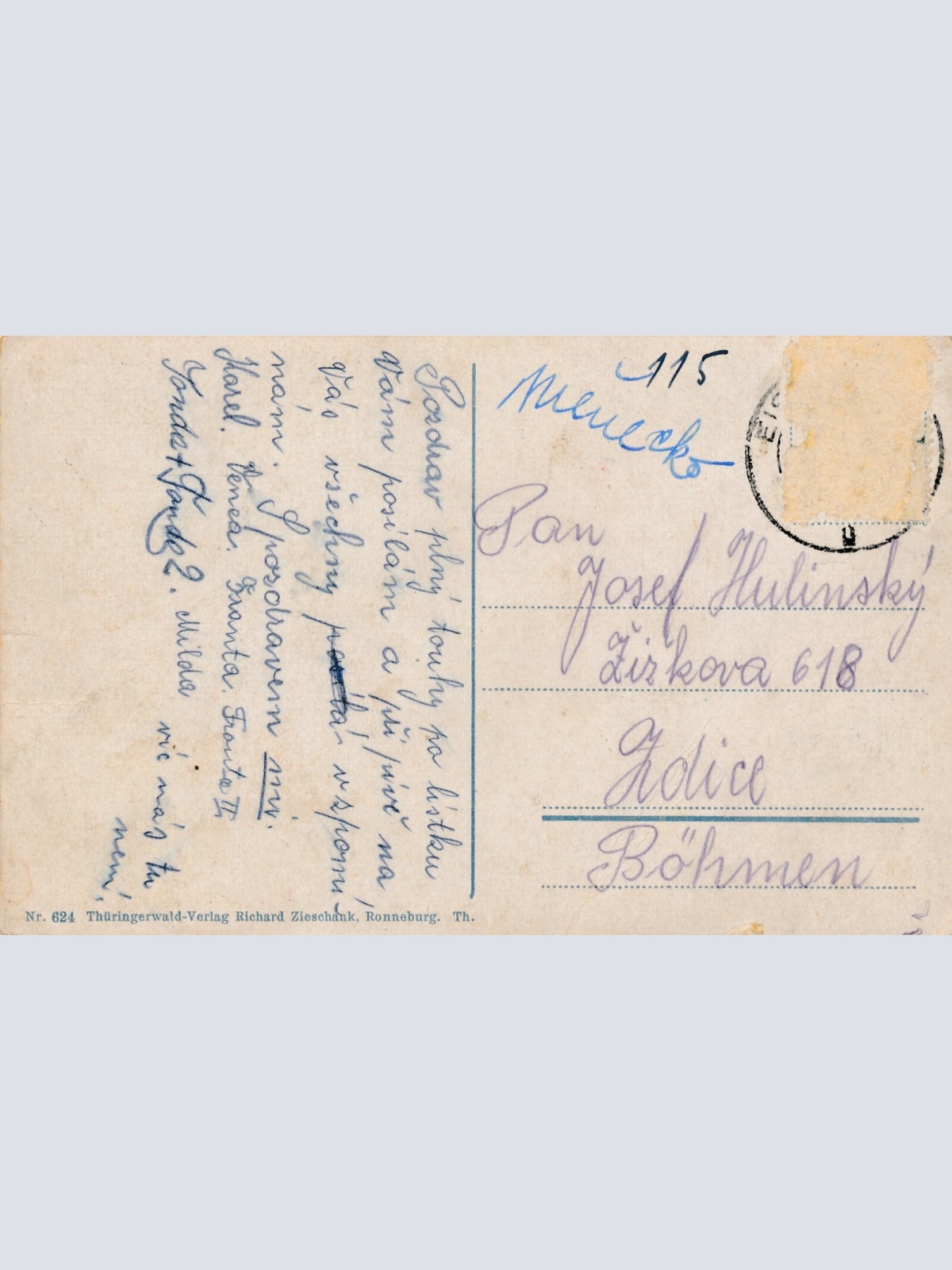 AK, Eisenach, Burschenschaftsdenkmal, Thüringen (S207)