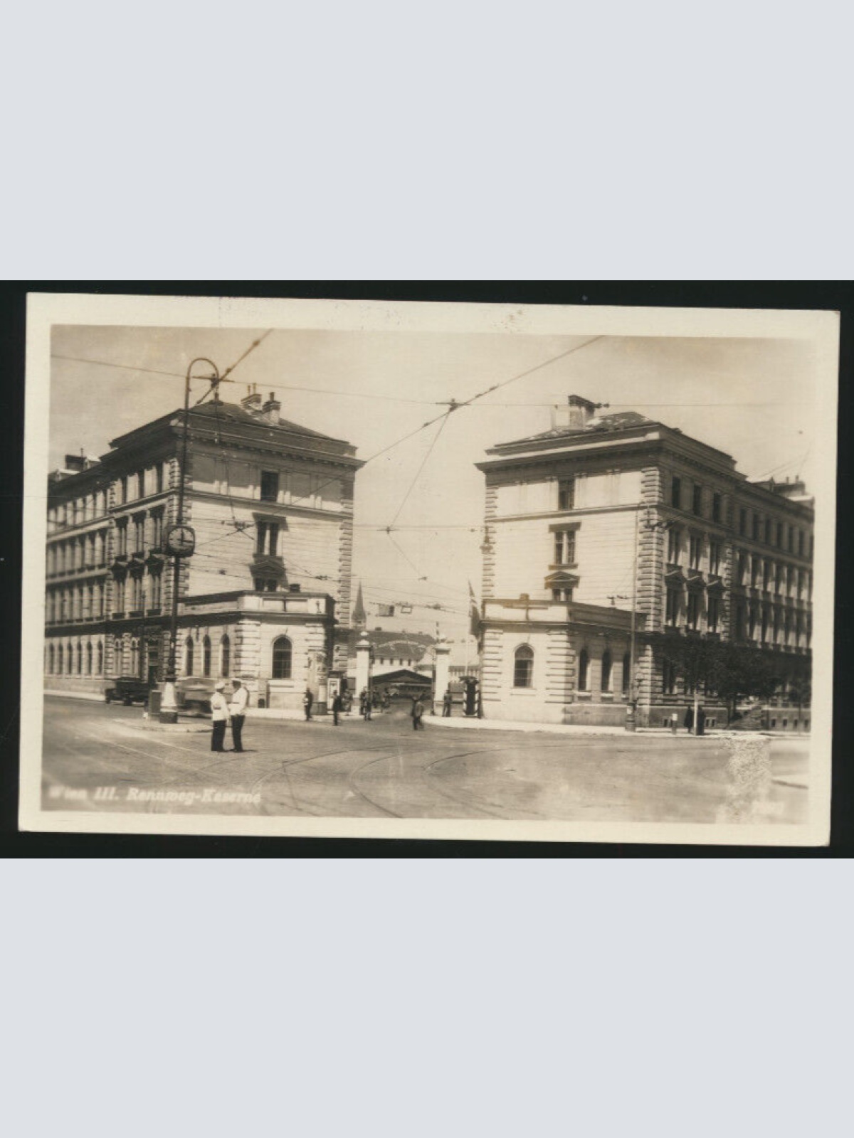 AK aus Wien Rennweg - Kaserne Wien (3812)