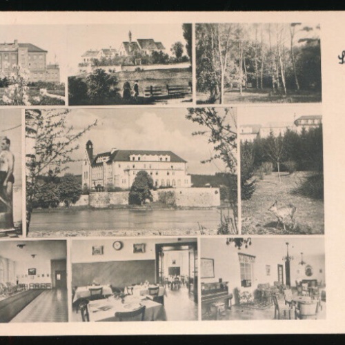 AK aus Schärding Kurhaus Mehrbildkarte Oberösterreich (L3792)