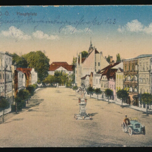 AK aus Eferding Hauptplatz Oberösterreich (L3795)