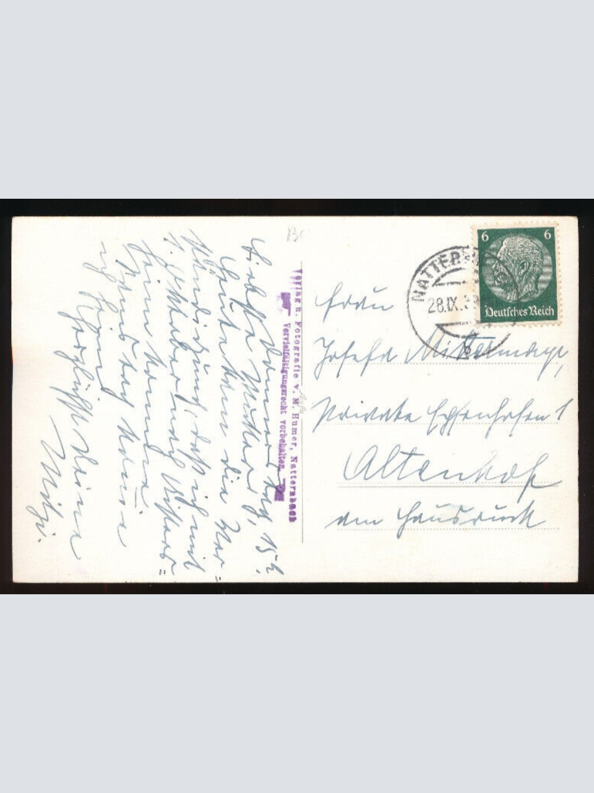 AK aus Natternbach Oberösterreich (3927)