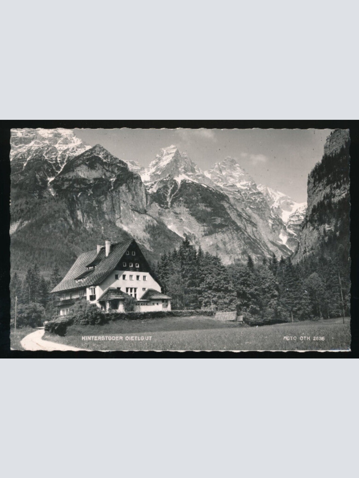 AK aus Hinterstoder mit Dietlgut Oberösterreich (3936)