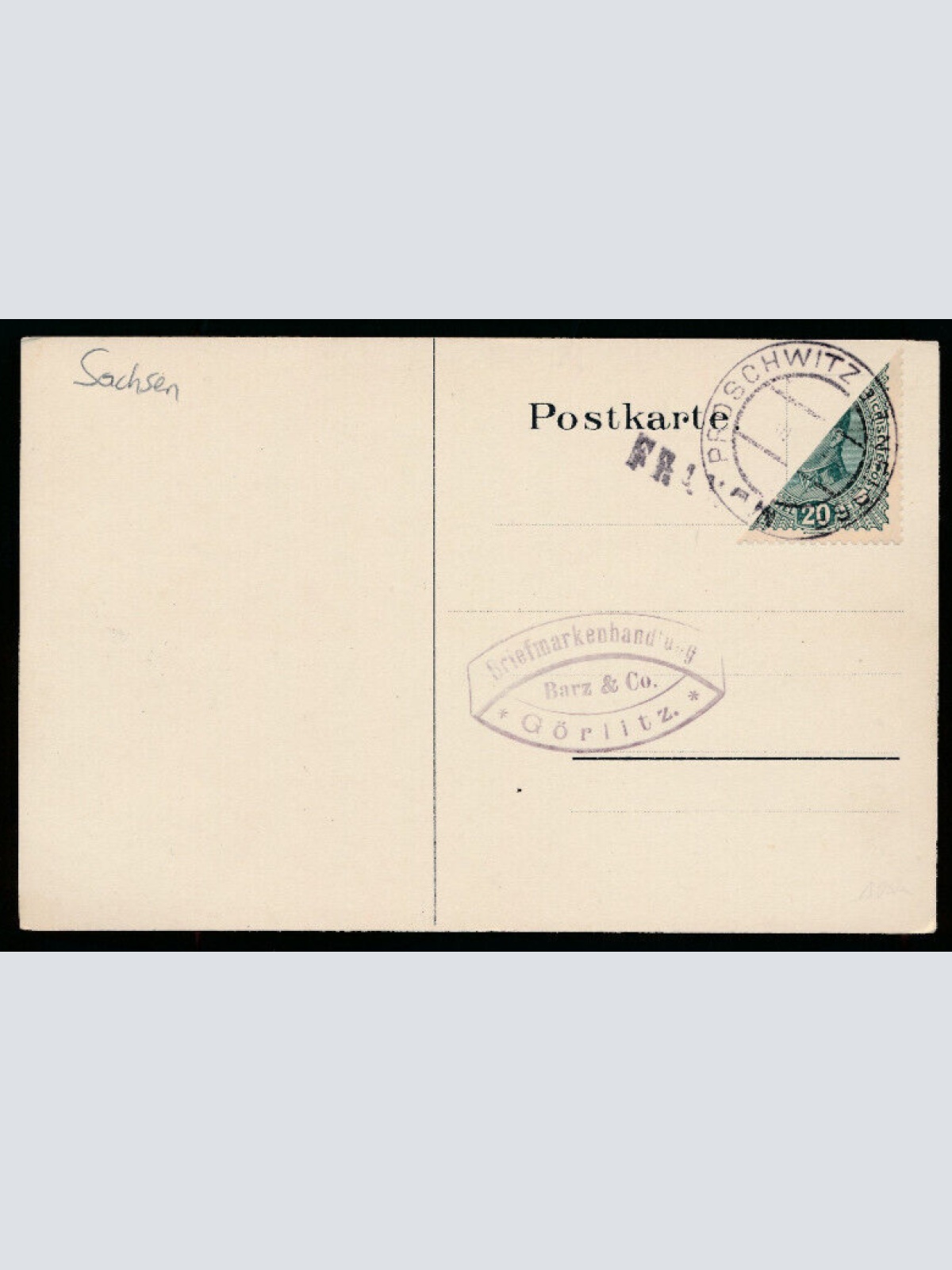 AK gruss aus Proschwitz Sachsen (3958)