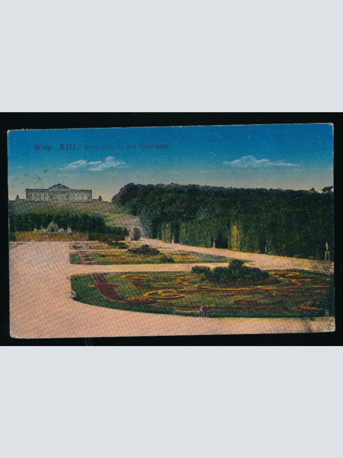 AK aus Wien Schönbrunn mit Gioriette (3886)