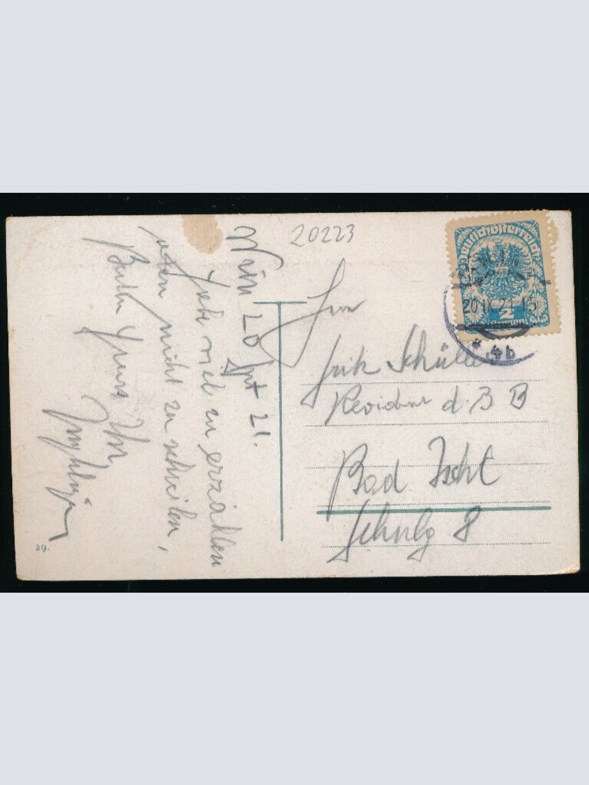 AK aus Wien Schönbrunn mit Gioriette (3886)