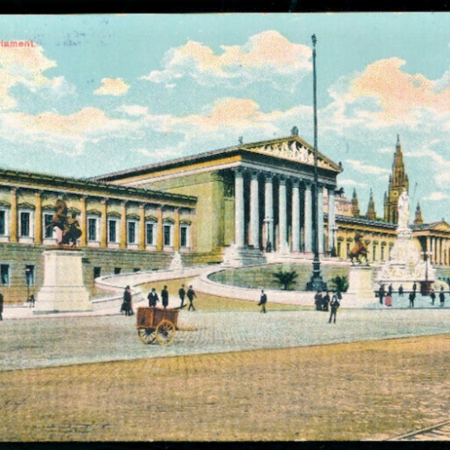 AK aus Wien Parlament (3885)