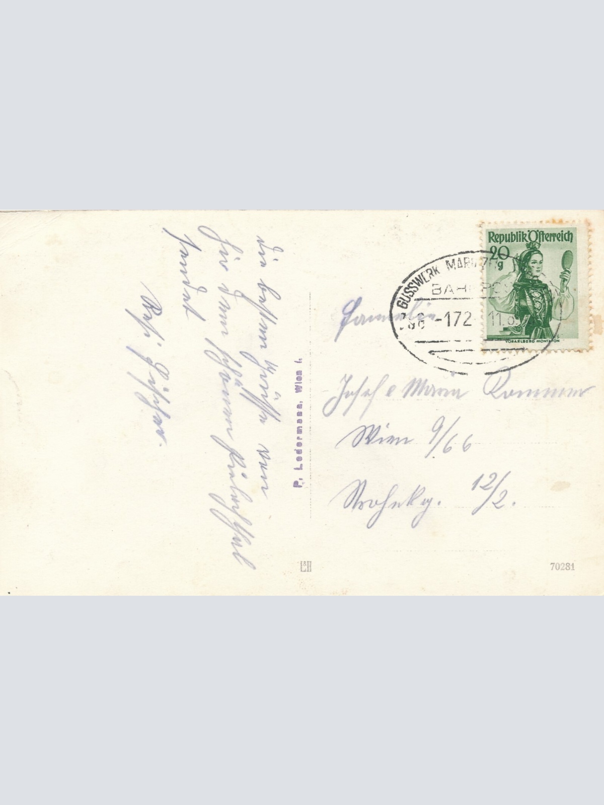 AK, Sommerfrische Rabenstein a. d. Pielach, Niederösterreich, Österreich (S388)