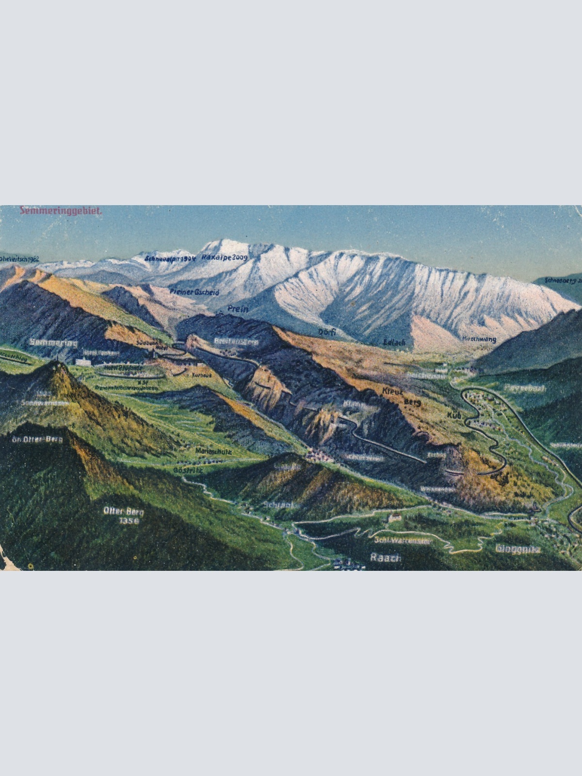 AK, Semmeringgebiet, Niederösterreich, Österreich (S392)