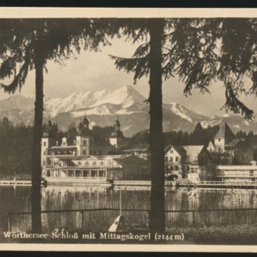 AK aus Velden am Wörthersee mit Schloß Kärnten (4302)