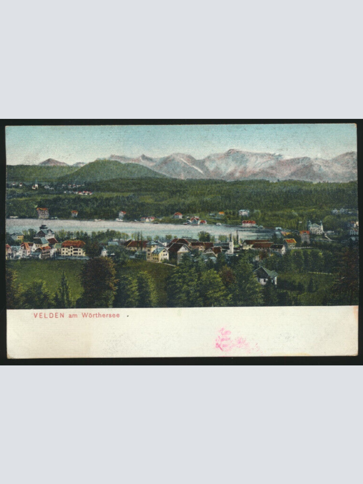 AK aus Velden am Wörthersee Kärnten (3743)