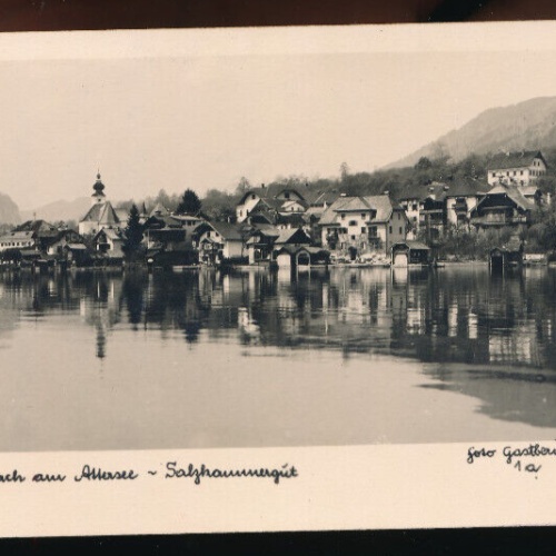 AK aus Unterach am Attersee Oberösterreich (4331)