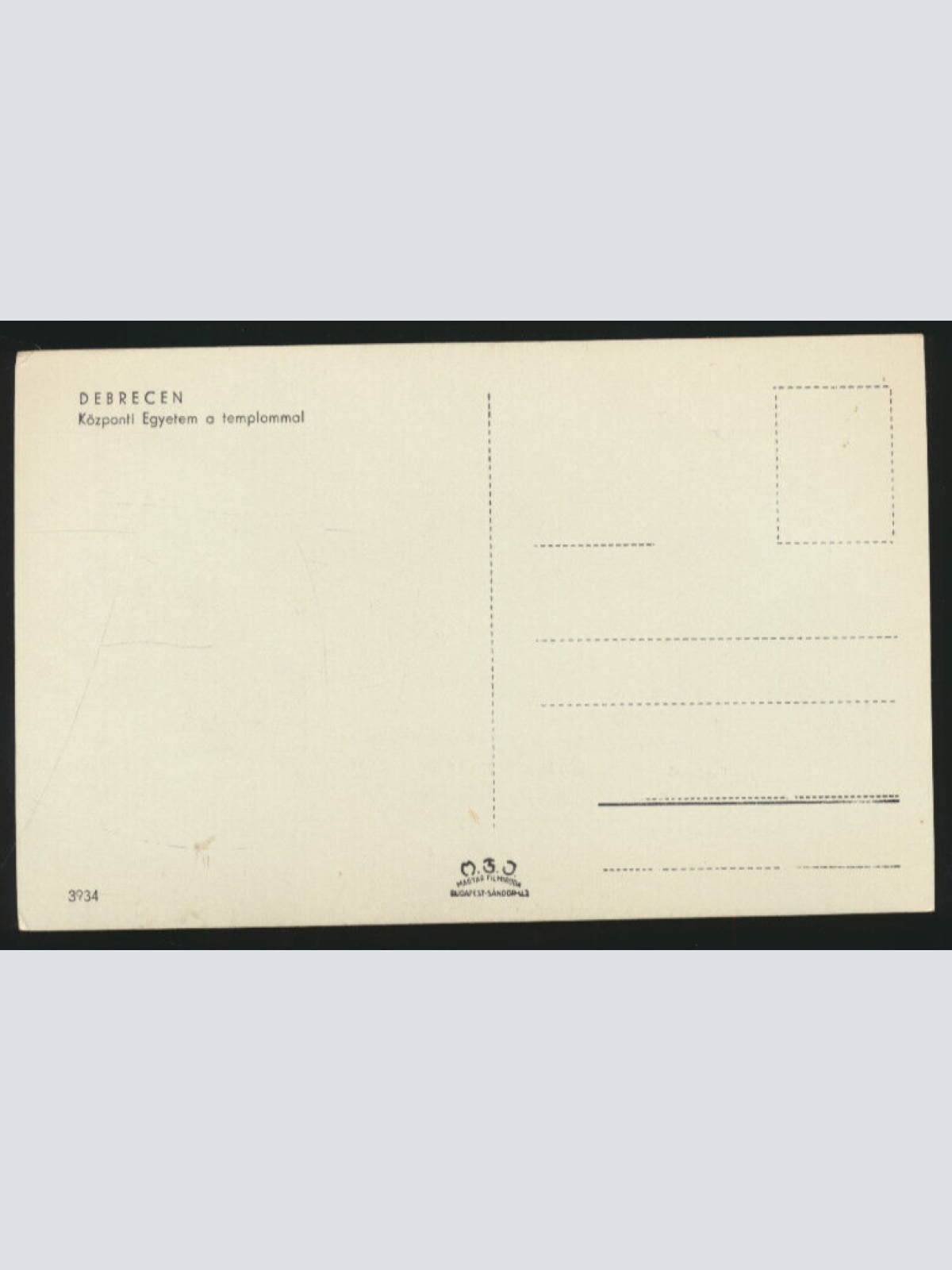 AK aus Debrecen Ungarn (4312)
