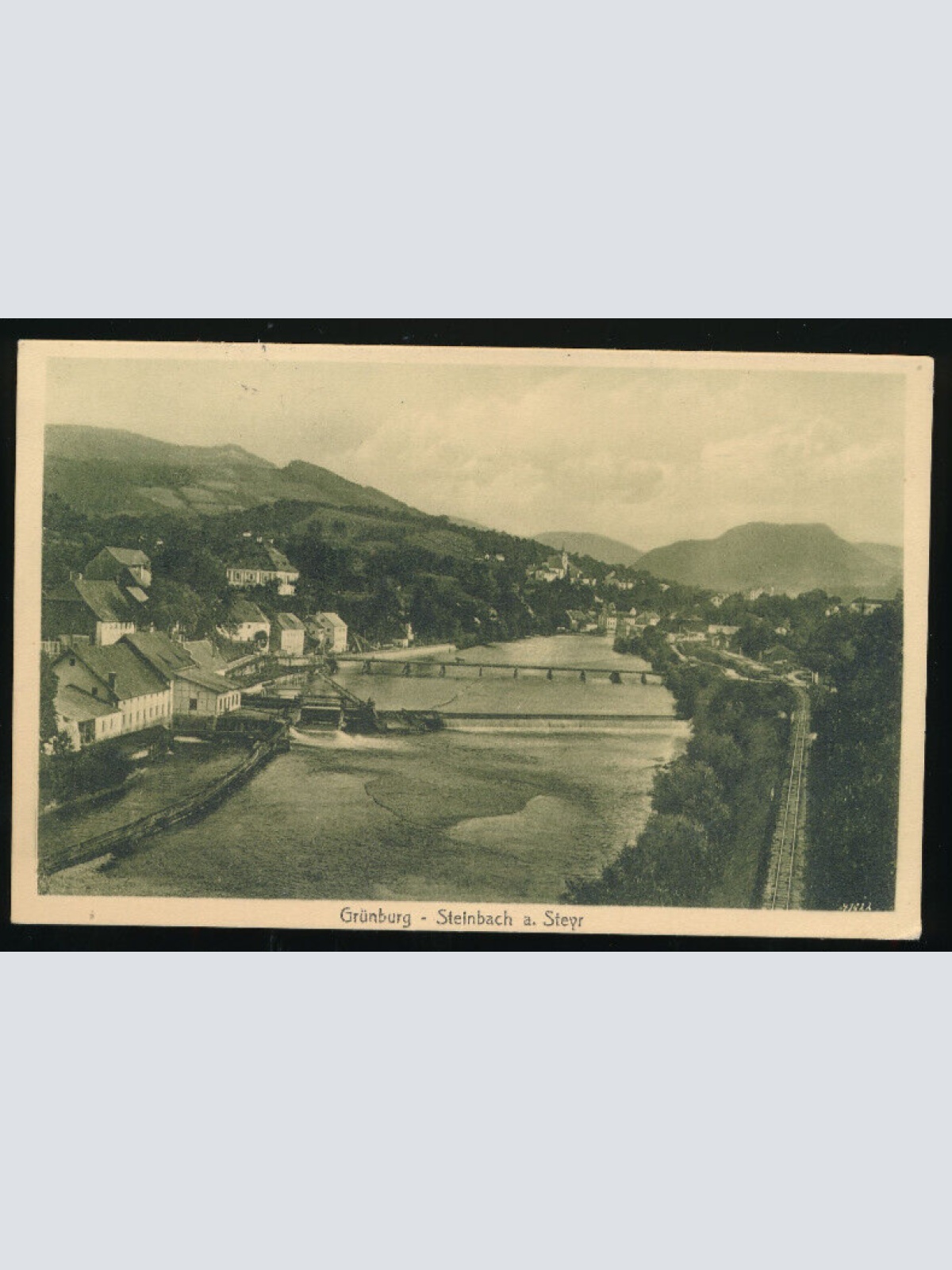 AK aus Grünburg - Steinbach a. Steyr Oberösterreich (4328)