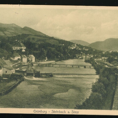 AK aus Grünburg - Steinbach a. Steyr Oberösterreich (4328)