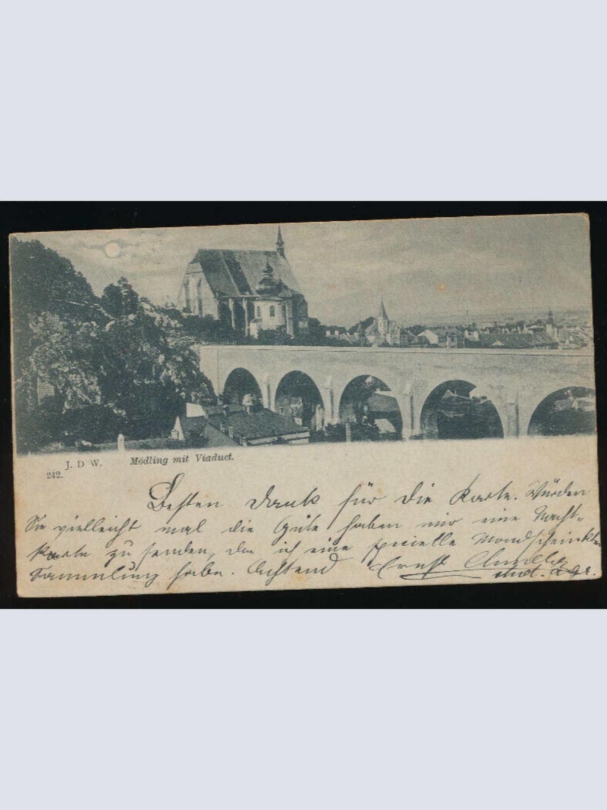 AK aus Mödling mit Viaduct Niederösterreich (4347)
