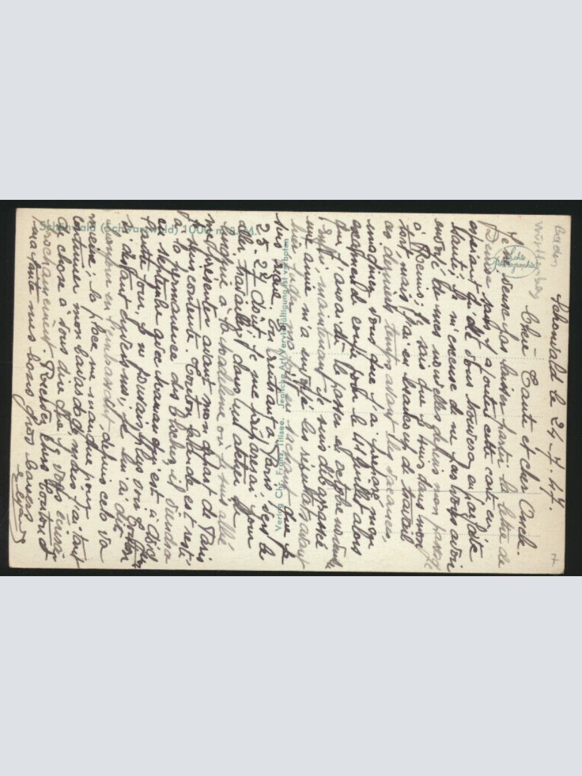 AK aus Schönwald Baden-Württemberg (4253)