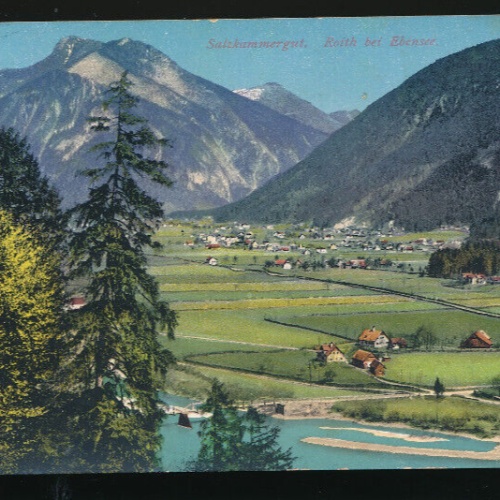 AK aus Roith bei Ebensee Oberösterreich (3694)