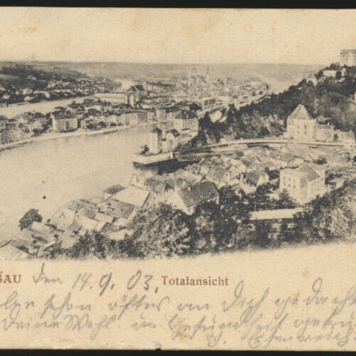 AK aus Passau Bayern (4259)