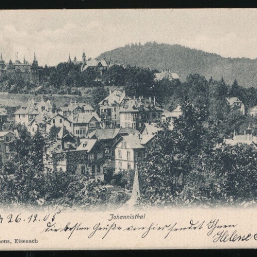 AK aus Eisenach Thüringen Johannisthal (4251)