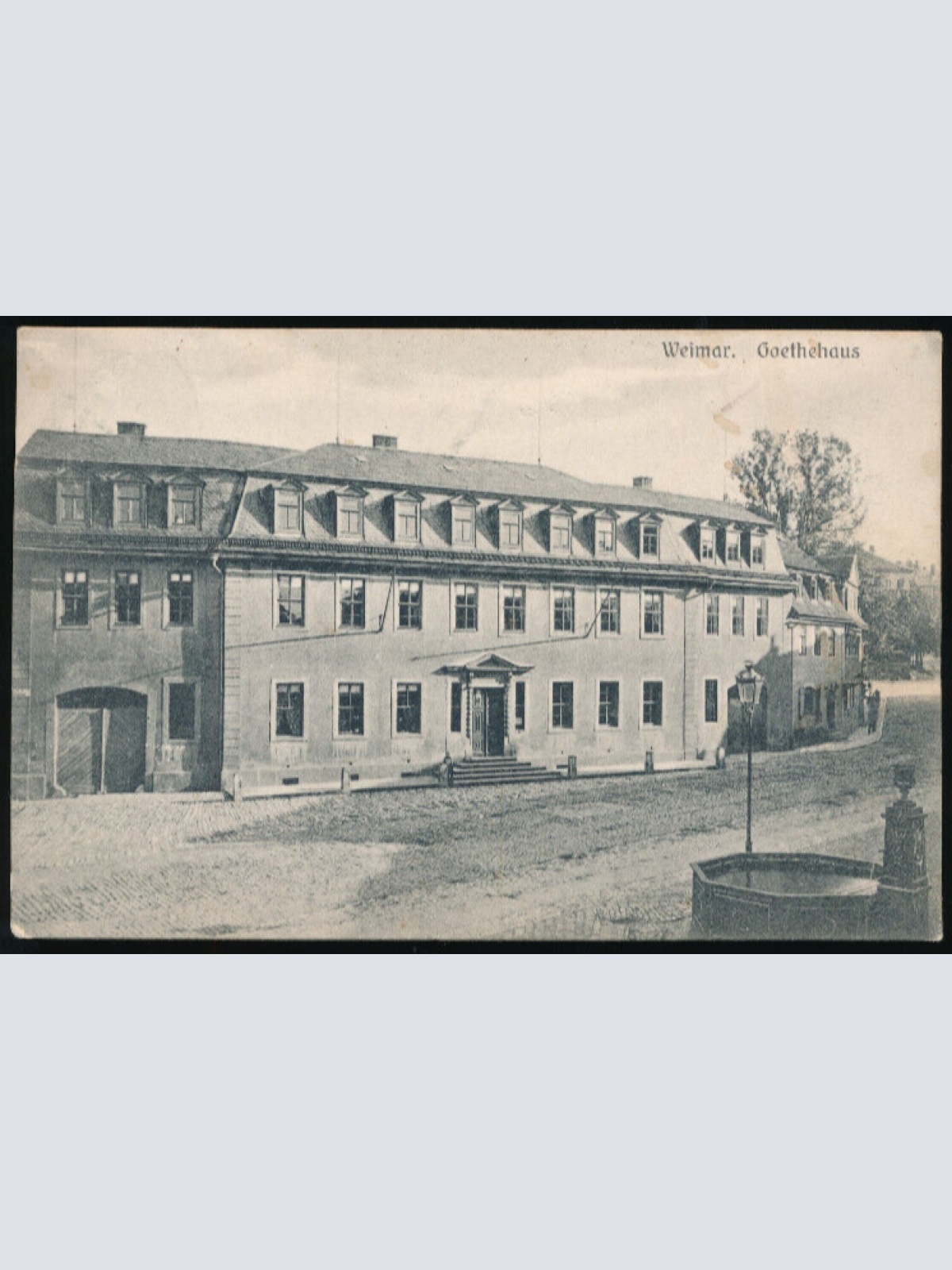 AK aus Weimar Thüringen Gästehaus (4252)