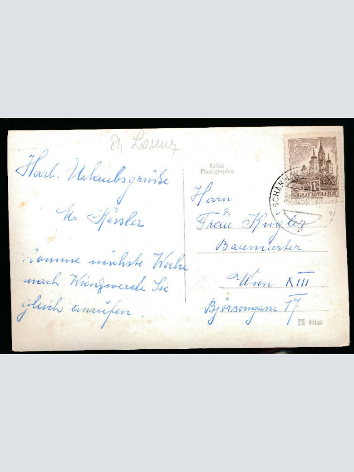 AK aus Scharfling am Mondsee Oberösterreich (4318)