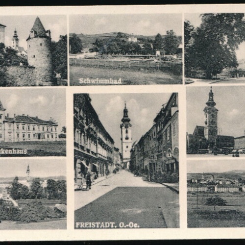 AK aus Freistadt Oberösterreich Mehrbildkarte (4226)