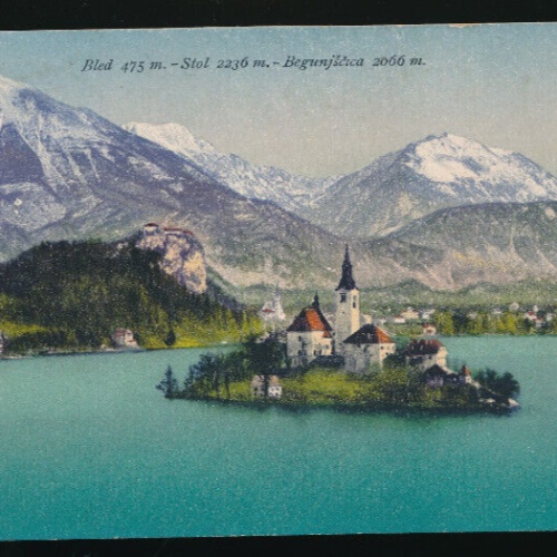 AK aus Bled Slowenien (4038)