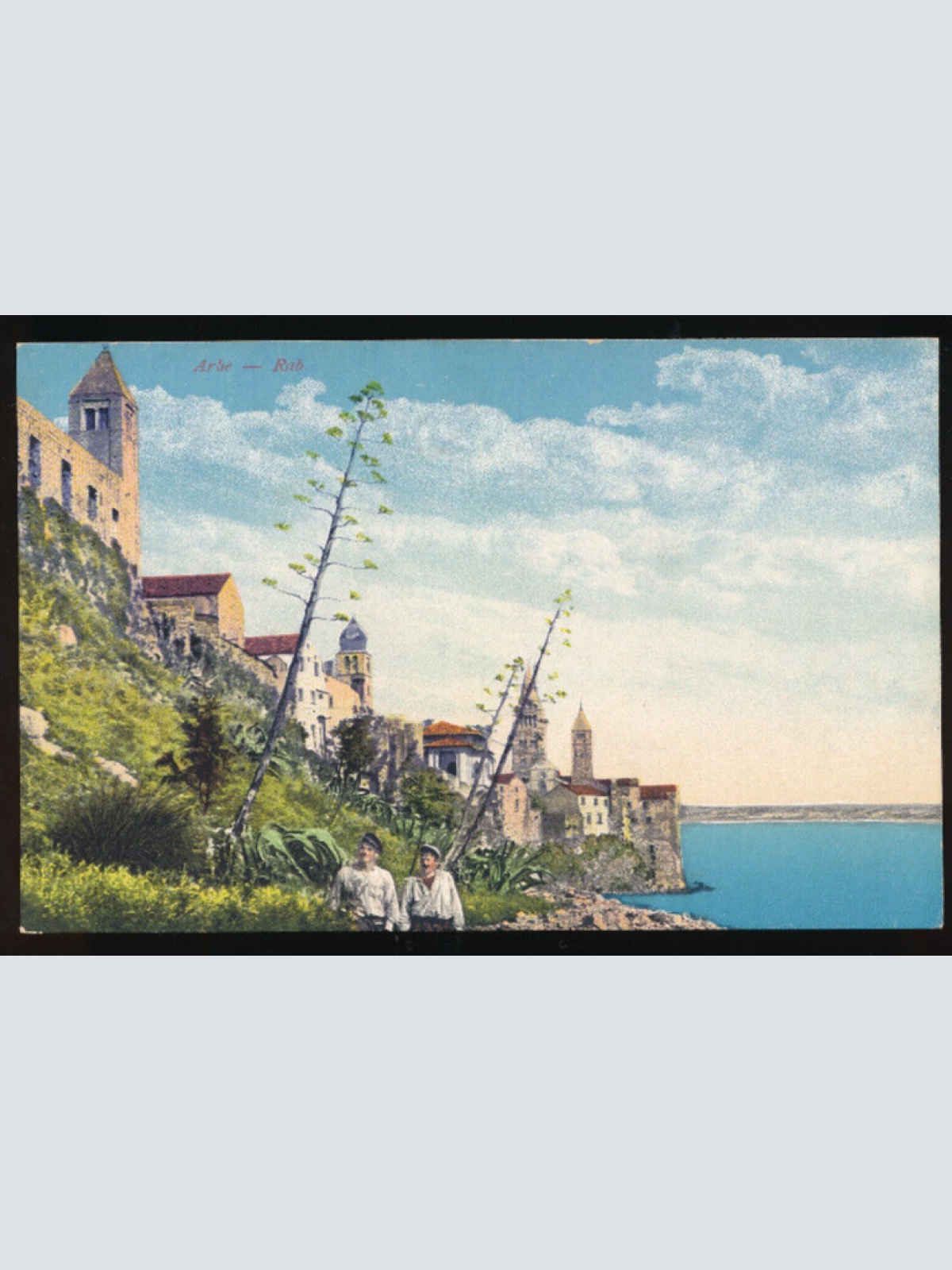 AK aus Arbe - Rab Italien (4063)