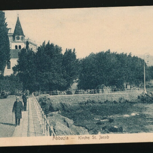 AK aus Abbazia Kirche St. Jacob Italien (4068)
