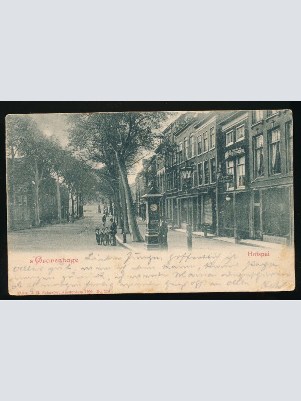 AK aus Gravenhage Hofspui Niederlande (4098)