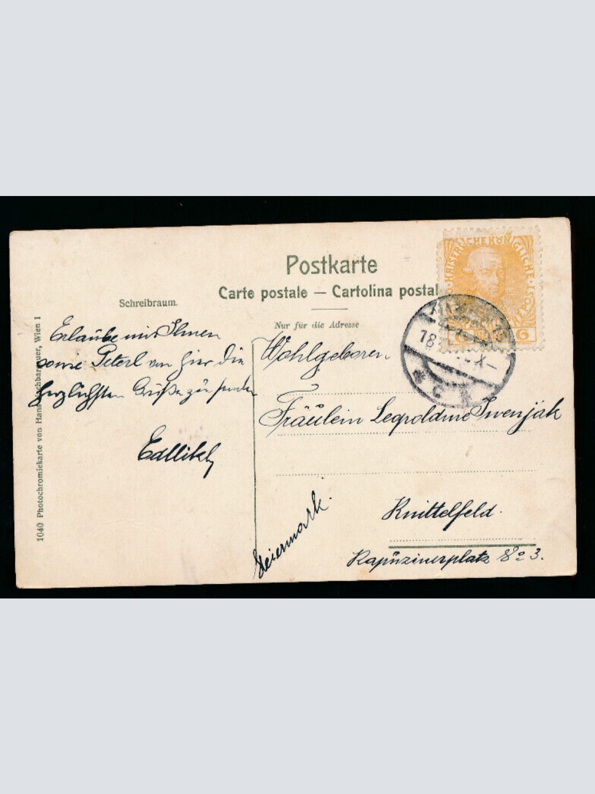 AK aus Wien K.K. Hofburg (4392)