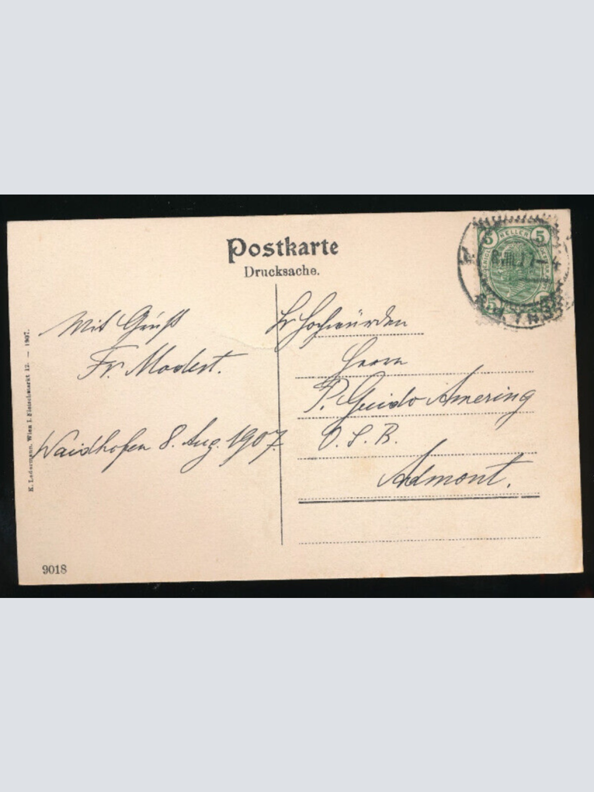 AK aus Waidhofen an der Ybbs Schlosshof Niederösterreich (4377)