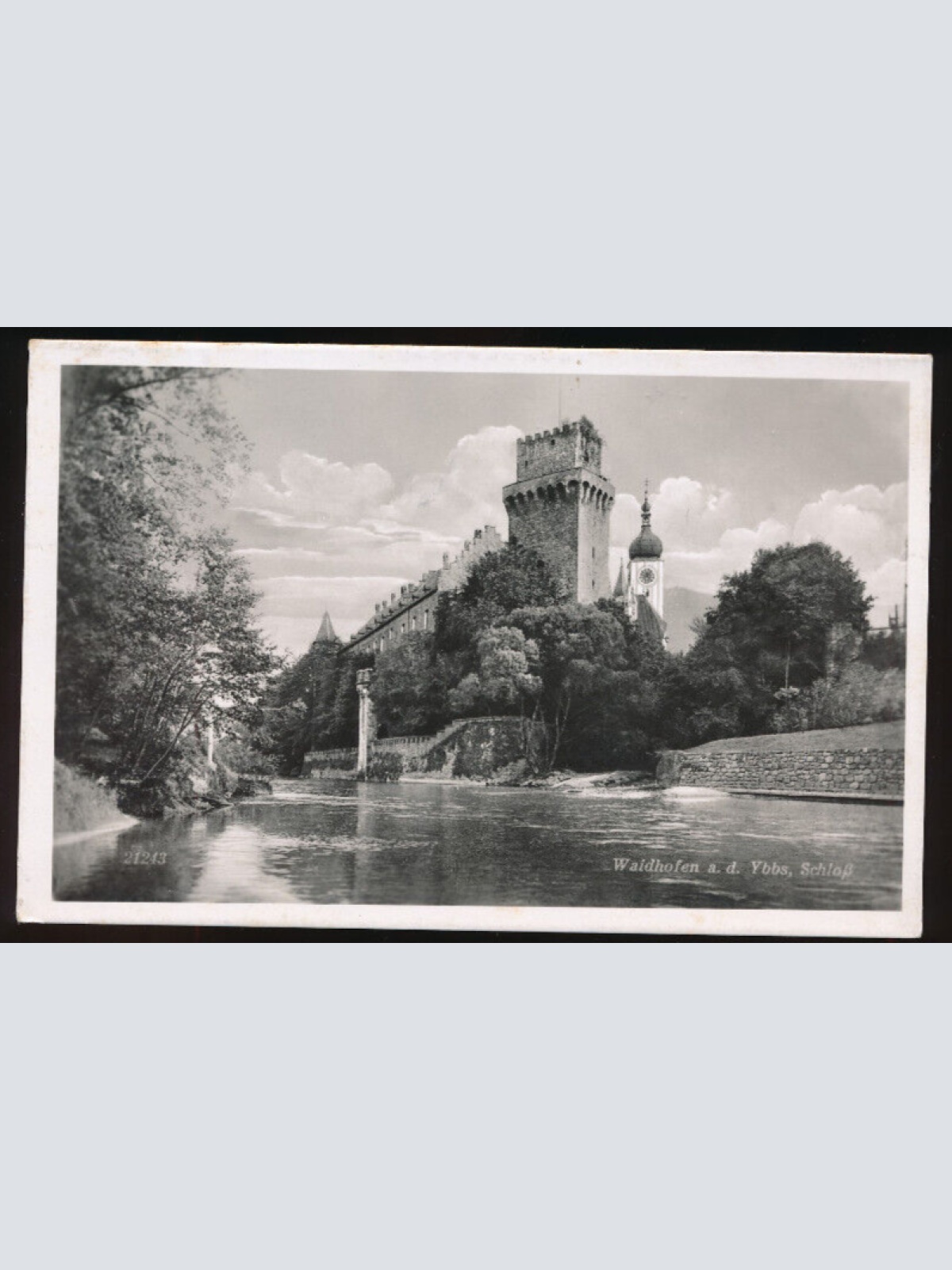 AK aus Waidhofen an der Ybbs mit Schloß Niederösterreich (4380)