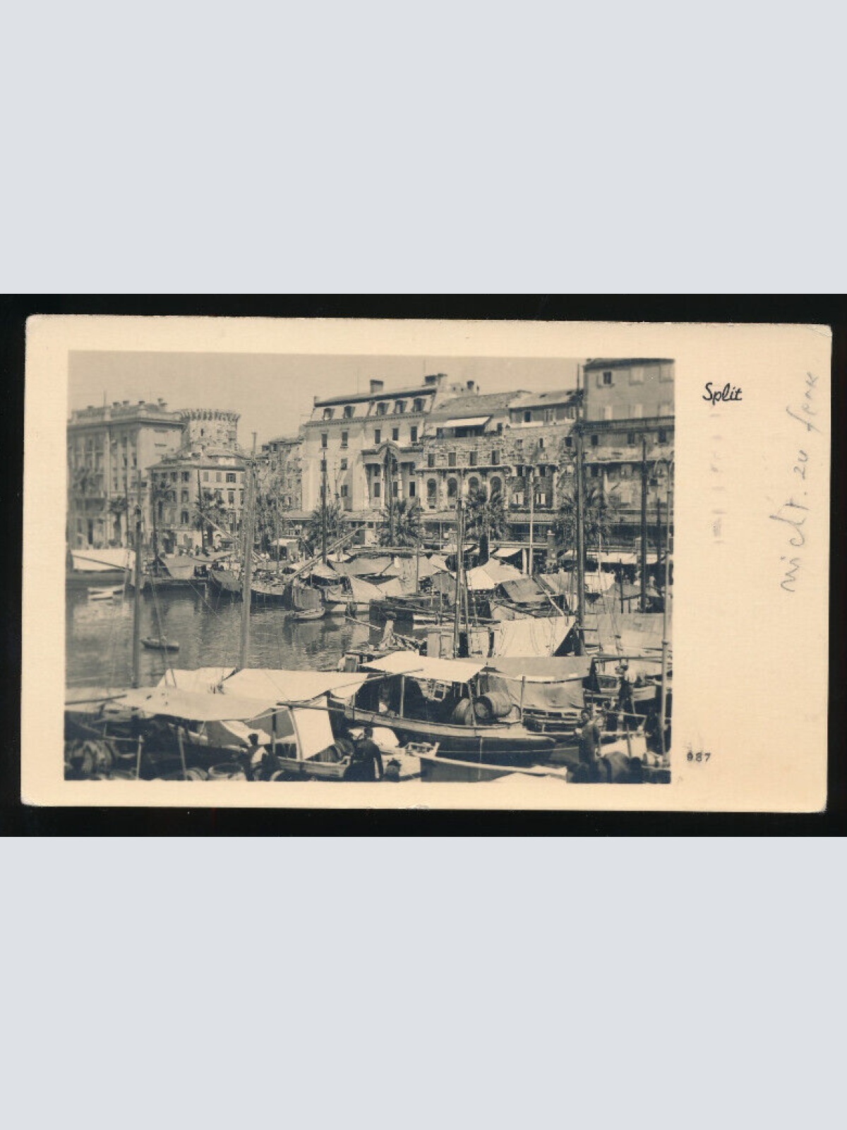 AK aus Split Kroatien (4088)
