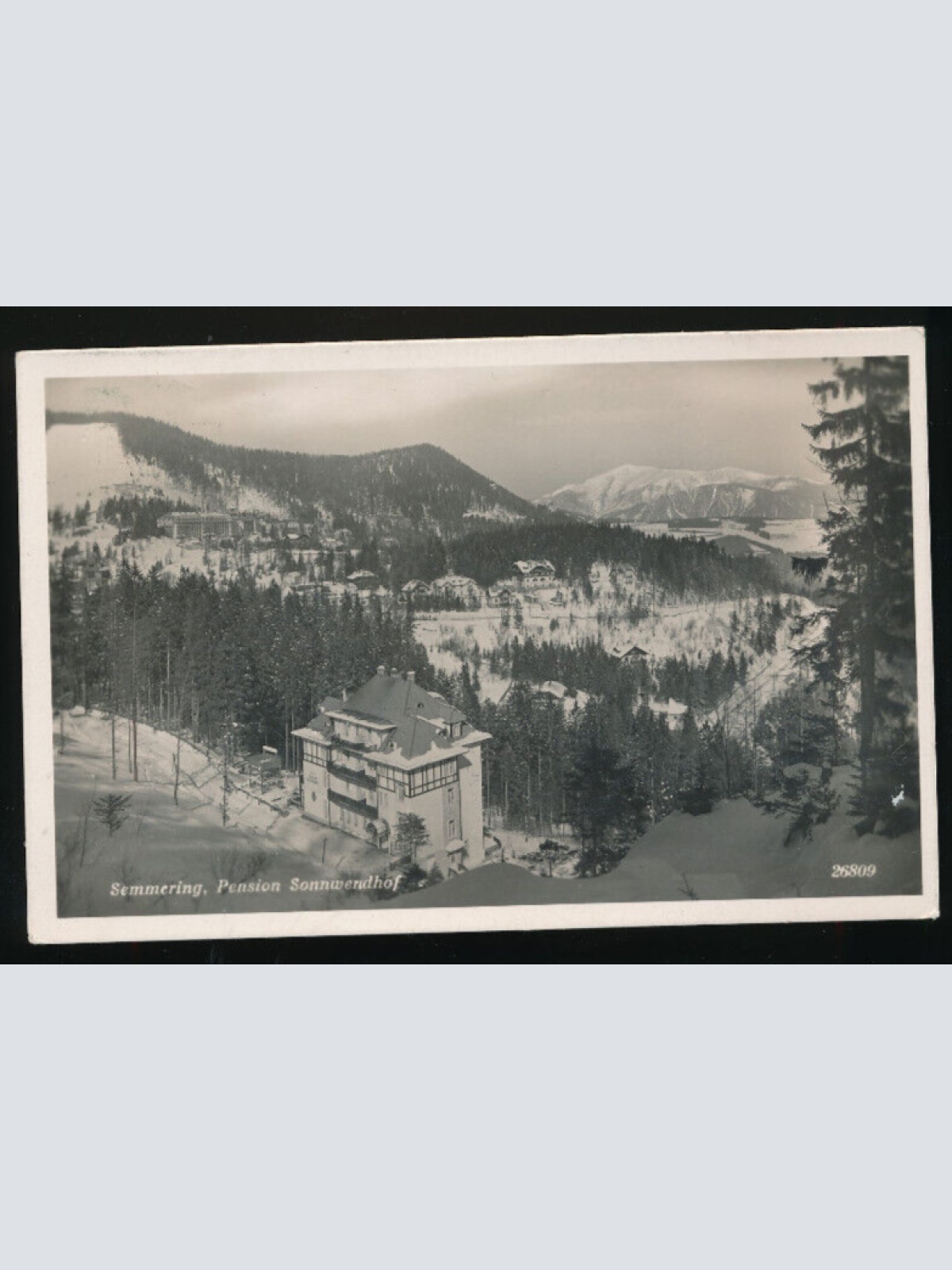 AK aus Semmering Pension Sonnwendhof Niederösterreich (3991)