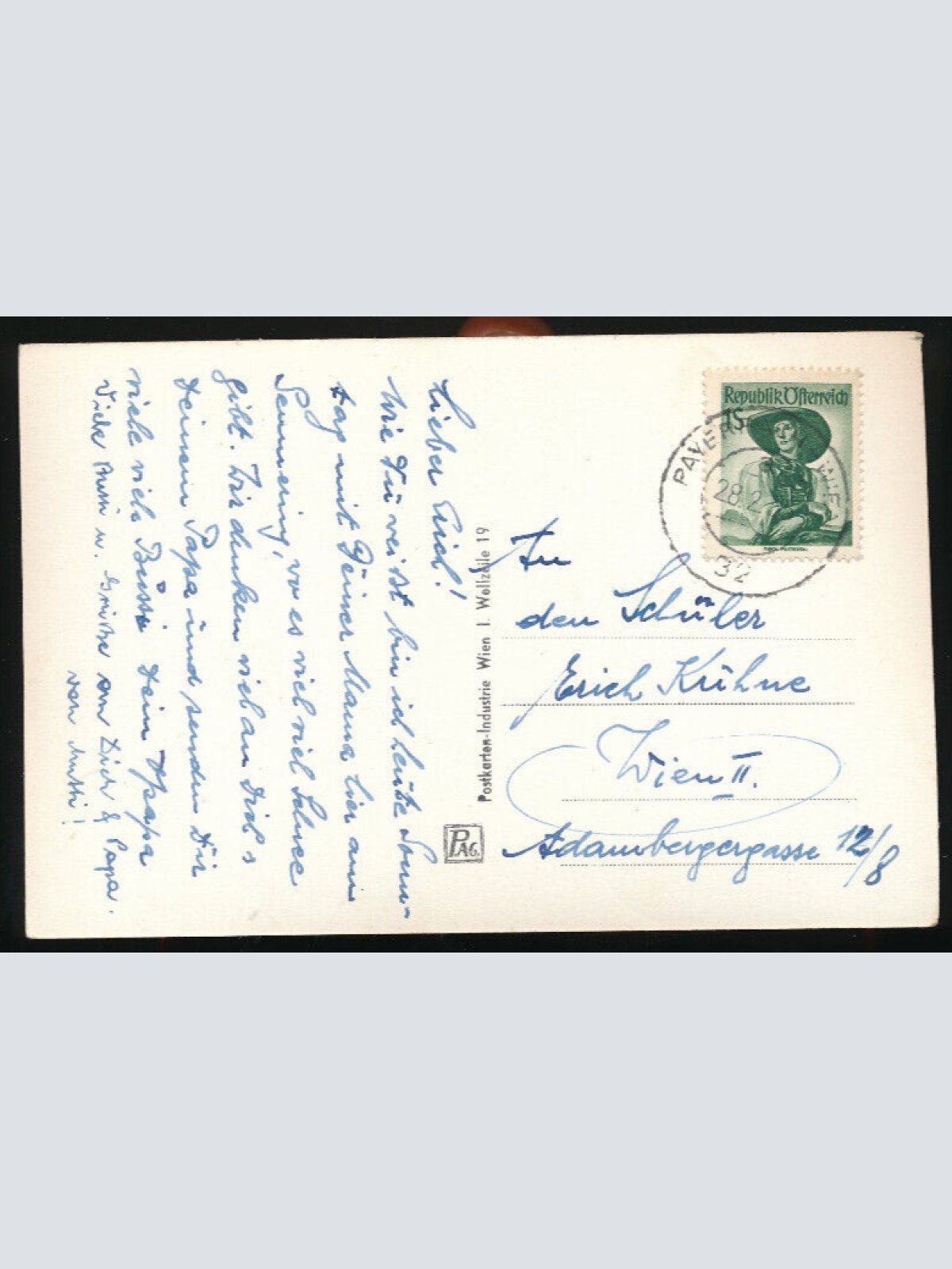 AK aus Semmering Pension Sonnwendhof Niederösterreich (3991)