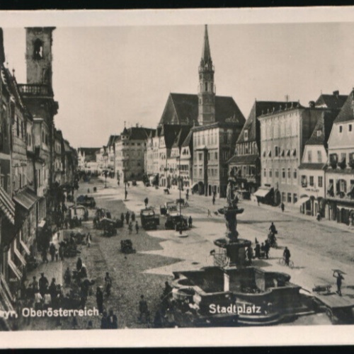 AK aus Steyr Stadtplatz Oberösterreich (4169)