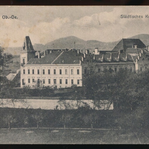 AK aus Freistadt Städtisches Konvikt Oberösterreich (4168)