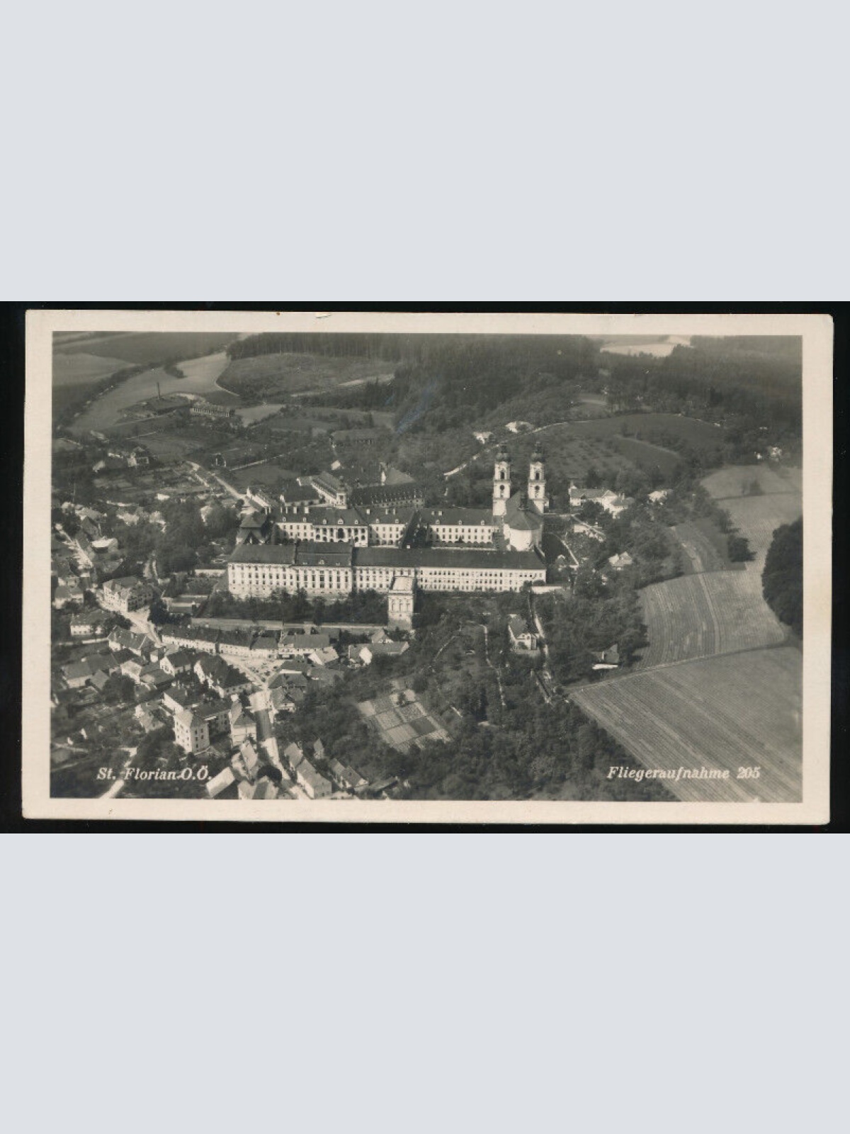 AK aus St.Florian Fliegeraufnahme Oberösterreich (4154)