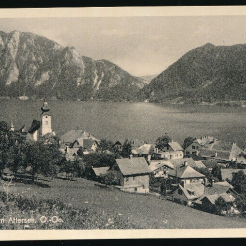 AK aus Unterach am Attersee Oberösterreich (4180)