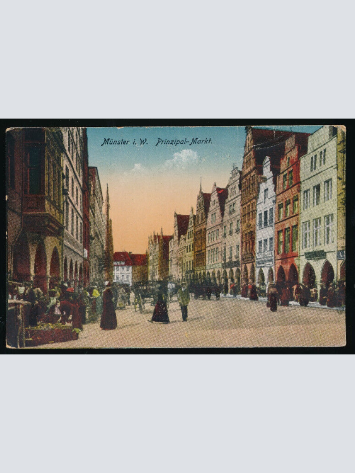 AK aus Münster i.w. Prinzipal - Markte N.R.W (4659)