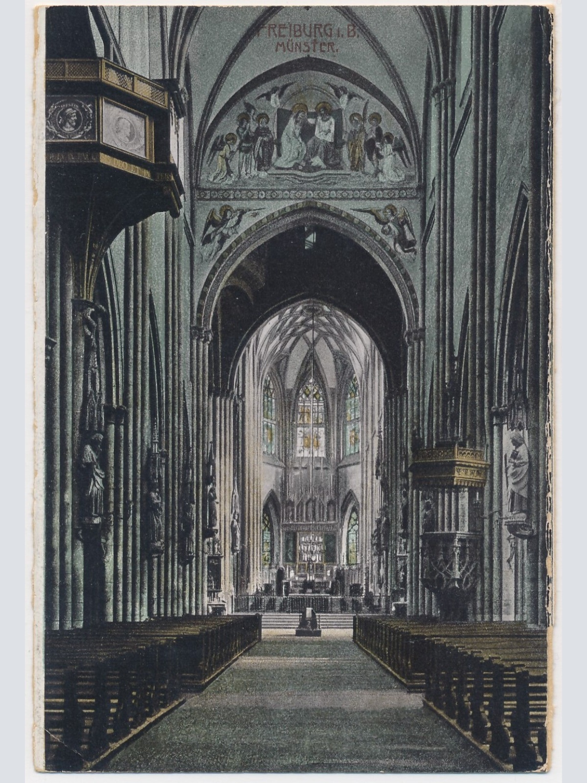 AK, Freiburg im Breisgau, Baden-Württemberg, Deutschland (S422)