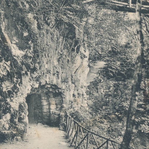 AK, Bad Bertrich - Käsegrotte, Rheinland-Pfalz, Deutschland (S427)