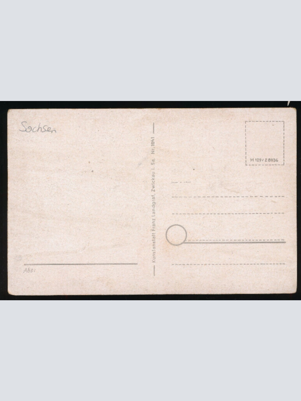 AK aus Falkenstein Sachsen (4683)