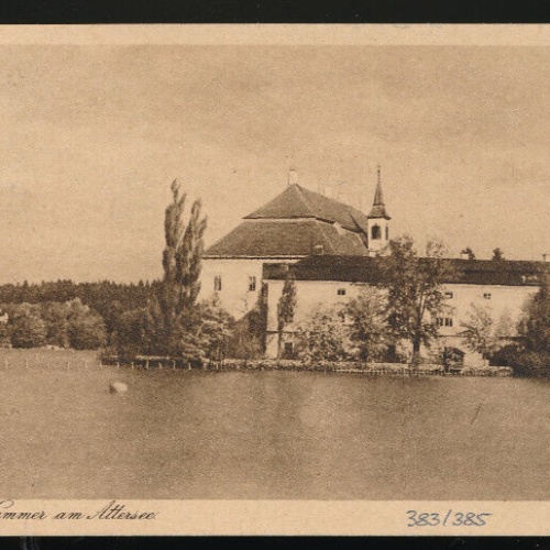 AK aus Kammer am Attersee mit Schloss Oberösterreich (4139)
