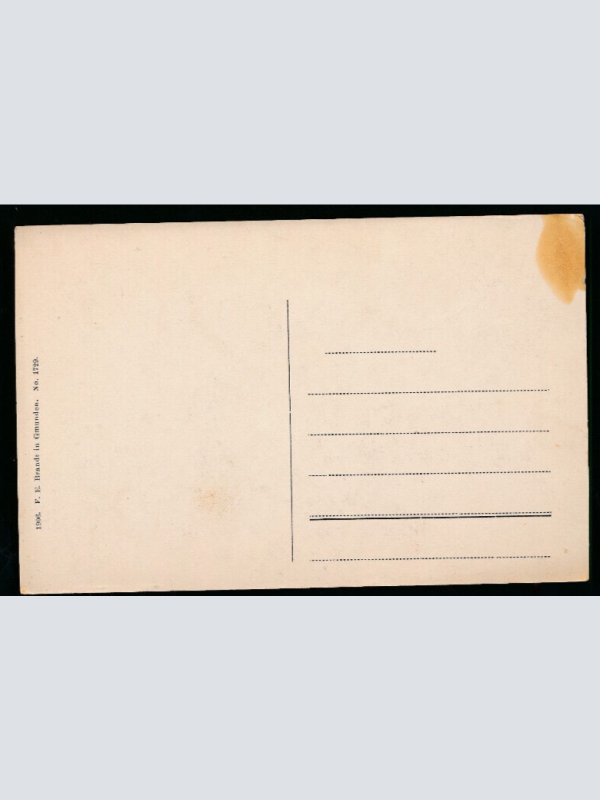 AK aus Bad Ischl mit Franz Josef - Warte Oberösterreich (4589)