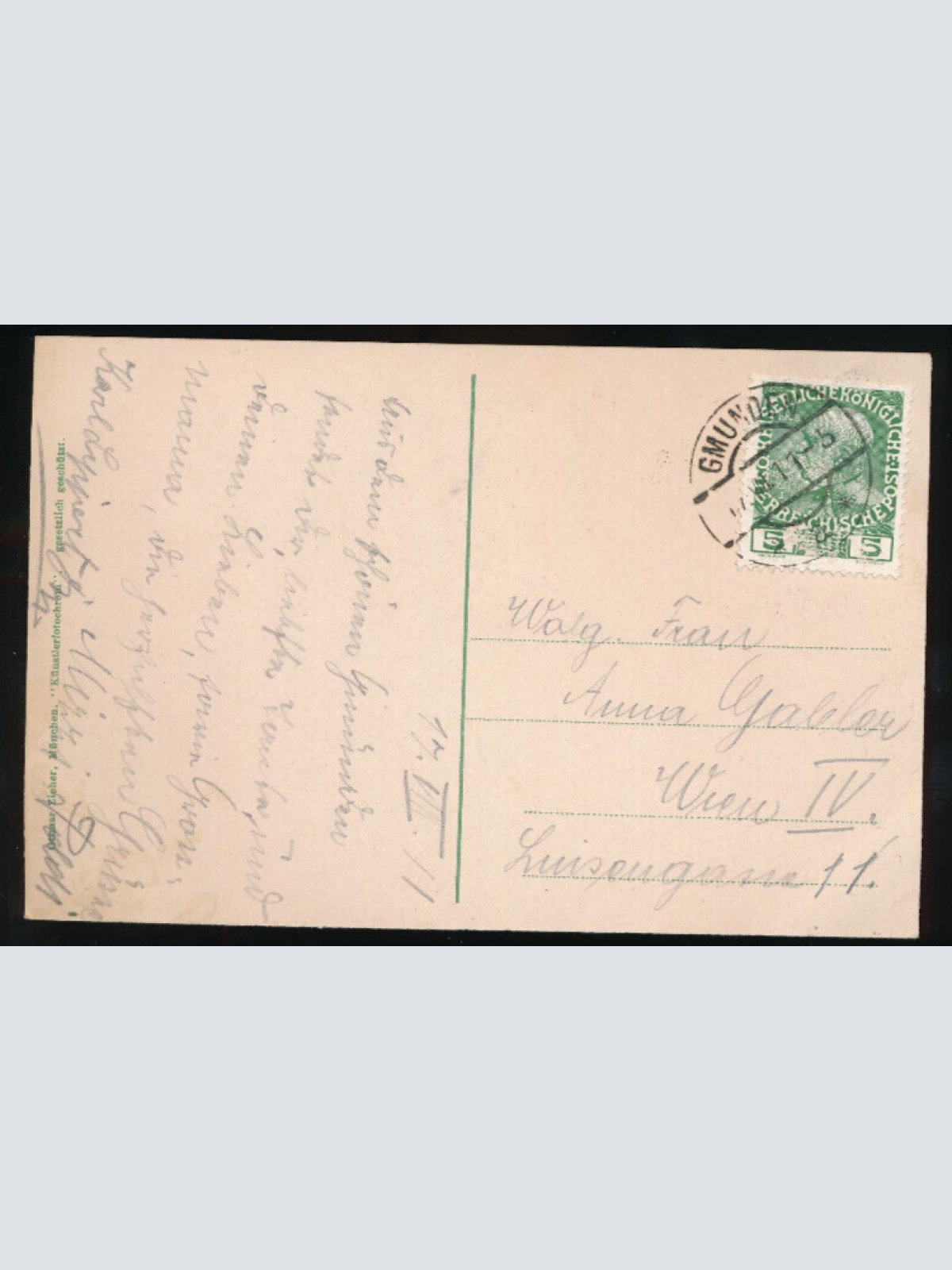 AK aus Gmunden am Traunsee Oberösterreich (4144)