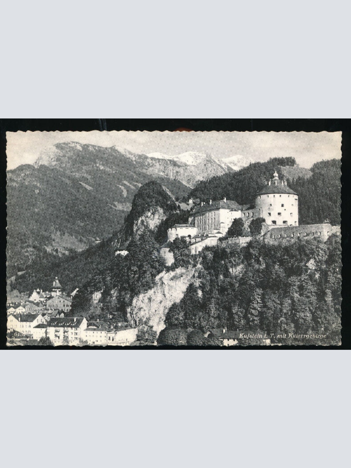AK aus Kufstein mit Kaisergebirge Tirol (4582)