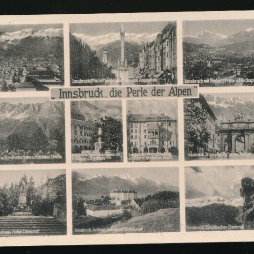 AK aus Innsbruck Mehrbildkarte Tirol (4576)